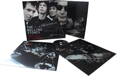 Rolling Stones Totally Stripped Vinyl/DVD